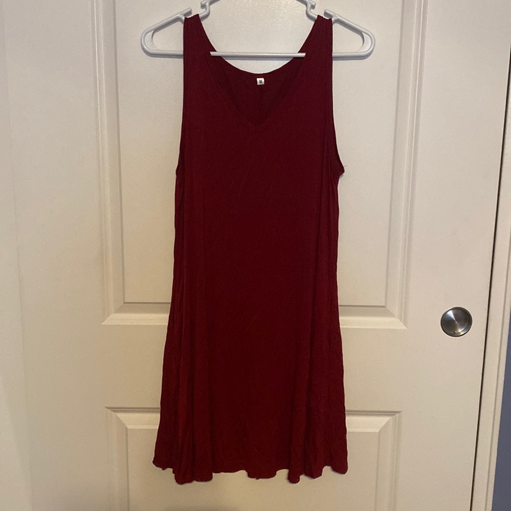 Red dress